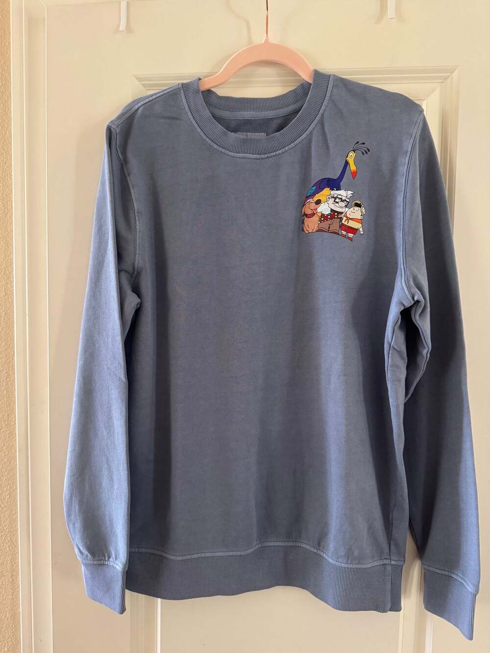 Disney Up Custom Made Sweatshirt Size Medium Carl Dug Kevin Russell